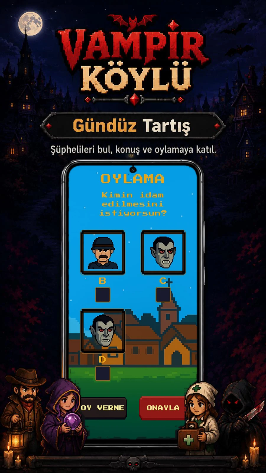 Vampire Village: Roleplay Game screenshot