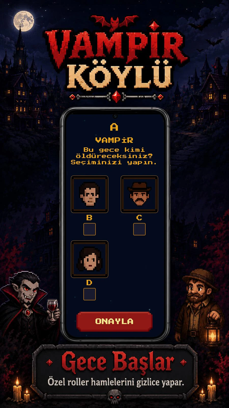Vampire Village: Roleplay Game screenshot
